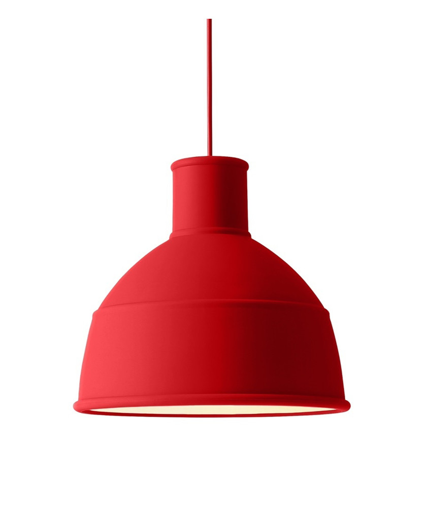 Image of Unfold Pendelleuchte Dusty Red - Muuto bei Lampenmeister.ch